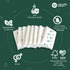 5, (2 Packs 32 Naturally Nature Overnight Diaper Booster Pads, Stops Overnight Leaking, Diaper Liners for Toddler