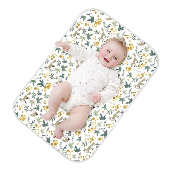 Baby Diaper Changing Pad 31.5" x 21.5" Extra Large Waterproof Absorbent Portable
