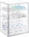 ERTIUANIO Baby Bottle Organizer 3 Tier Bottle Storage Organizer Baby for Bottles, Nipples,