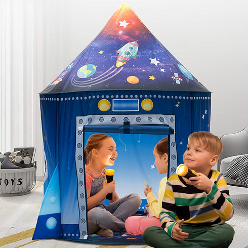 WillingHeart Play Tent for Kids Pretend Playhouse Indoor Outdoor Games Party Children Pop Up Foldable Tent Birthday Toy