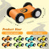8 Pieces Wooden Mini Car Wood Race Car Kids Track Colorful Ramp Toy Replacement Vehicle Play Sets