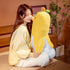 Banana Duck Plush Toy 35.5'', Cute Big Banana Stuffed Animal, Duck Plushie Long Pillow, Funny Hugging Cushion Gifts for