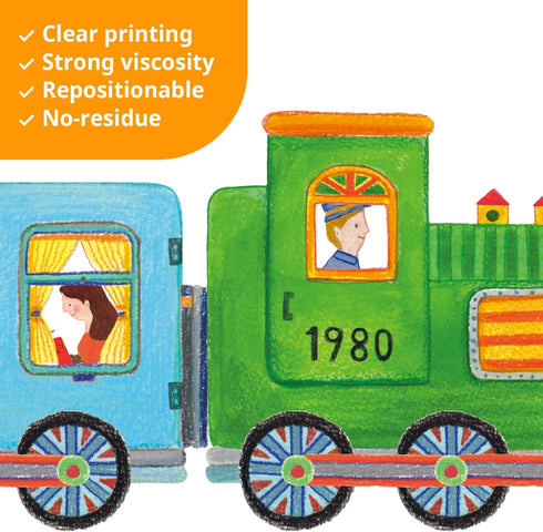DECOWALL The Road and Cars Kids Wall Stickers, Peel and Stick Removable Wall Decals for Nursery Bedroom