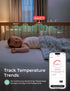 Momcozy 3M Wearable Digital Thermometer for Baby, Medical-Grade Accurate Smart Thermometer, Instant Reads, APP