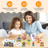 10-in-1 3+, 10 Animal Number Robots Transforming Toys STEM Learning Toys for Kids Ages Number Blocks with Digital