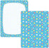 miaozhen 1 Pack 52x28 Cotton Baby Crib Sheets Soft Star Colorful Crib Mattress Sheet for Nursery sabanas para cuna