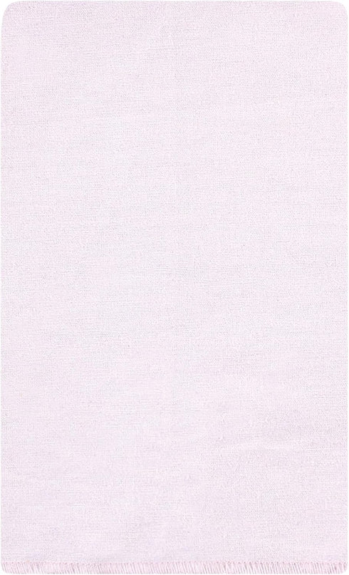 Hudson Baby Unisex Baby Cotton Flannel Burp Cloths, Purple Dainty Floral, 10 Pack