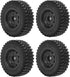 4PCS Plastic Rubber Tire Wheel Tyre Spare Parts for C54 RC Model Cars