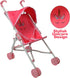 Unicorn Baby Doll Accessories - Pretend Play Kids Toys for Travel (Doll Stroller)
