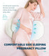 Oternal Pregnancy Pillow for Pregnant Women Comfortable Maternity Pillow for Side Sleepers, Supports Back, Belly, HIPS