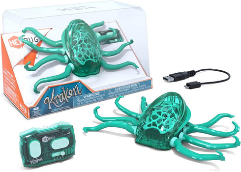 HEXBUG Kraken, Robotic Mythical Creature, Colors Vary