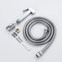 XKHLQLPEF Set Handheld Bidet Sprayer for Toilet, Chrome Portable Cloth Diaper Sprayer Brass Bathroom Bidet Sprayer Kit