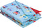 Wildkin Kids Cotton Nap Mat Cover - Durable, Soft, Sewn-in Flap, Fits 1.5" Vinyl Sleep Mats - Trains, Planes & Trucks