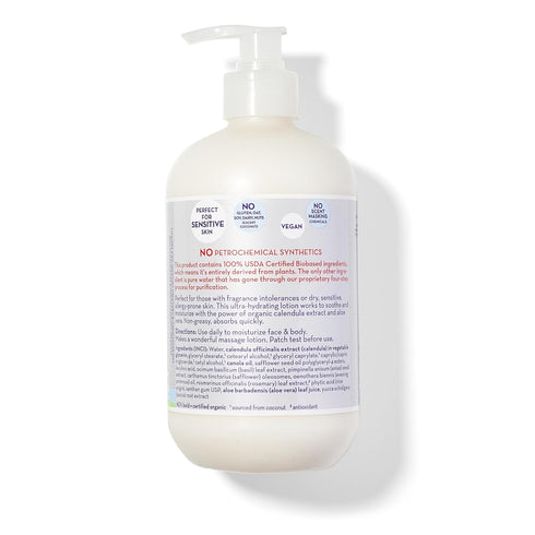 California Baby Super Sensitive Lotion - 100% Plant-Based Unscented Lotion for Sensitive Skin, 562 mL