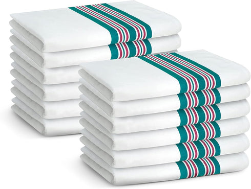 Avalon Bedding Cotton Receiving Blankets - (Pack of 12) Size 30x40 Inch, 100% Soft