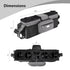 TOPDesign Universal Baby Stroller Organizer, Double Stroller Caddy with Detachable Mesh Bag & Heightened Insulated Cup