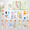 Daniel Axel Magnetic Princess Dress Up Paper Doll Pretend Play Toys Magnet People Clothes