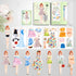 Daniel Axel Magnetic Princess Dress Up Paper Doll Pretend Play Toys Magnet People Clothes