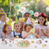 Set 34 Set 3-5, Set Wooden Tea Party for Little Girls, PCS Wooden Tea for Toddlers Pretend Play Kids Wood Tea Toy, Play