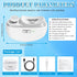 generic 2026 3 1 Trimmer 2 Upgraded in Automatic Electric Nail Clipper USB Rechargeable Electric Nail with LED Light
