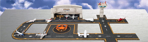 Hot Wings Planes Piper Cherokee with Connectable Runway