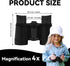 DR. ANISON Set 3-12 Binoculars for Kids Toy Binoculars for Age Years Old Boys Girls Outside Play, Bird Watching