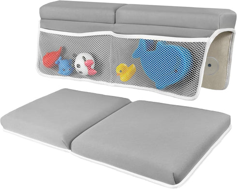 Baby Bath Kneeler and Elbow Rest Pad Set - Non-Slip Quick Dry