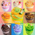 10-12, 5.29 Oz BS004-Apple WATERELF Butter Easter Eggs Scented Slime for Girls Easter Basket Stuffers Big Slime
