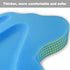HALLO Soft Infant Bath Sponge - Skid Proof Baby Bath Mat, Newborn Odor Free (Blue)