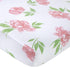 2 Pack 28x52 Standard Microfiber Fitted Crib Sheets for Baby Girl, Boy & Neutral, - (Roses & Flowers)