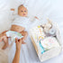 Baby Diaper Caddy Organizer, Cotton Rope Diaper Organizer for Changing Table, Sturdy Portable Nursery Baby Basket