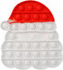 AIZIXIN Christmas Pop Bubble Fidget Sensory Toys, Santa Claus Squeeze Sensory Toys, Christmas Novelty Gifts for Kids