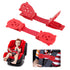 Anti Escape Baby Harness Chest Clip - Red (2 Pack), Prevents Kids from Taking Arms Out of Car Seat