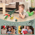 3-5 5-7, Giganotosaurus Dinosaur Toys for Kids & Dinosaur Action Figure Toys with Attack Feature, Sound, Roar & Light