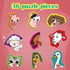 9 Packs Farm Animal Puzzles for Kids Aged 3+, Shaped Puzzles for Beginners, Educational Activity for Toddlers
