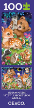 Ceaco 100 Piece Jigsaw Puzzle, Kayomi Harai, Woodland Friends