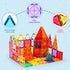 Ryoichi 138PCS Set 2 3-9+ Magnetic Building Tiles with Cars, STEM Educational Construction Blocks & Montessori Learning