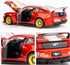 1/42 Ford Mustang Car Model, Take Apart Assembled Car, DIY Educational Building Toys for Children, Red