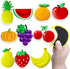 Refrigerator Magnets for Toddlers - Fruit Fridge Magnets for Babies, Kids Gift