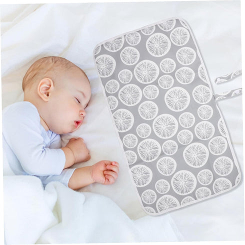 KOMBIUDA Portable Changing Pad Lightweight Diaper Cushion Travel Mat for Reusable Portable Changing Mat Protects