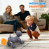 Programmable PRANITE Robot Dog, Remote Control Dog Toy for Kids with One-Key Following, Voice Control, Touch, Dance