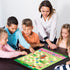 Zhanmai 10 Pcs Blank Game Board, Quad Fold Dry Erase for DIY Game Entertainment Activities, 18 x 18 Inches