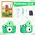 Dinosaur Toys Camera for Kids - Digital Camera for Boys Age 3-8, Cute Selfie Video Camera with 32GB SD Card
