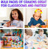 Packs, 25 Sets 6 Packs 150 Packs ArtCreativity Bulk Crayon of Total Crayons Bulk Non-Toxic Individual for Kids