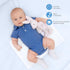 Disposable Changing Pads for Baby, 50 Pack Disposable Changing Pad Liners, Waterproof Disposable Underpads, Ultra Absorbent Super Soft Breathable Diaper Changing Mat 13 x 18 in
