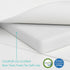 YENING Pack 38x26 Pack Organic Cotton and Play Mattress Pad Breathable Waterproof Baby Mattress for N Play Matress