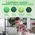 AotBlcer 8pcs Magnetic Balls Fidget Toys Adults, Stress Relief Magnet Sensory Ball with Silicone Shell for to Hands