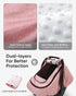 2-Layer TinlyFinly Waterproof Car Seat Cover for Baby, Car Seat Rain Cover with Clear Window & Sunshade & Mesh Cover