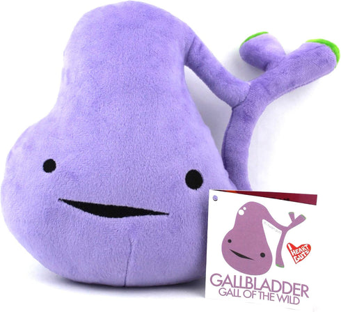 I Heart Guts Gallbladder Plush - 8" Gallbladder Removal Stuffed Toy