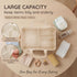 DNAMYJME Baby Diaper Caddy Organizer, Portable Corduroy Diaper Storage Basket with Handle, Baby Organizers and Storage